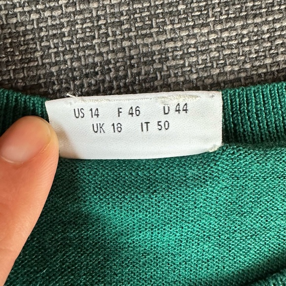 Akris Punto Sweater in Peacock Green - Picture 9 of 10